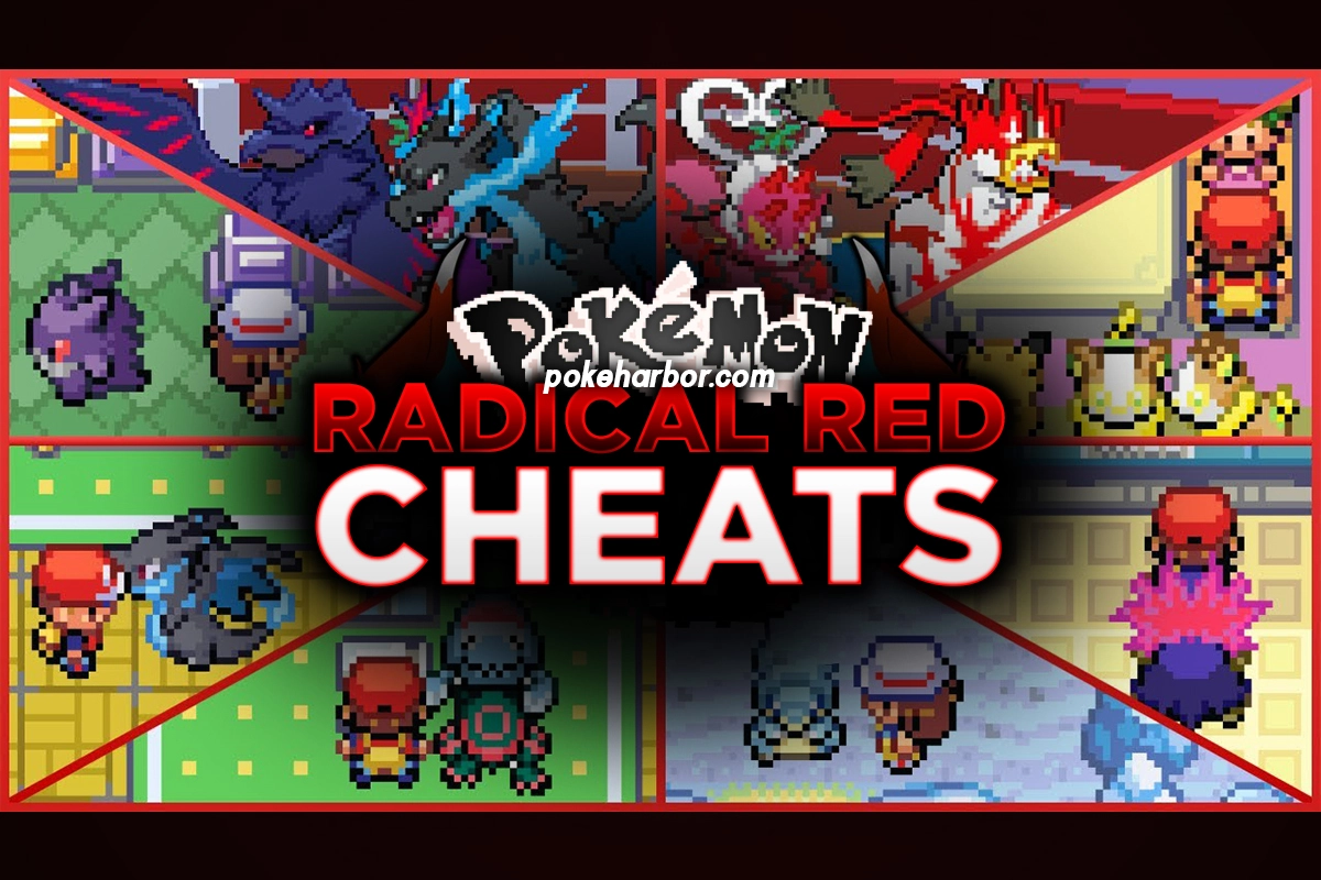 Pokemon Radical Red Cheats
