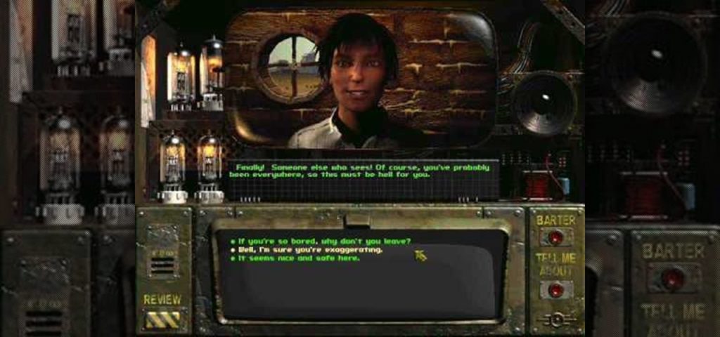 walkthrough fallout 1 with great custom character.1280x600 1024x480 1
